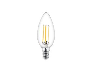 Żarówka LED E14 B35 2,2W 470lm 2700K filament