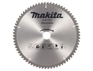 MAKITA PIŁA TARCZOWA  260x30x 70z DO ALUMINIUM
