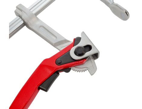 AWTOOLS ŚCISK STOLARSKI TYP F ZAPADKOWY  80x400mm (15.5x7.5) - 4