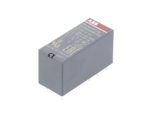 Przekaźnik elektromagnetyczny, DPDT, Napięcie Cewki: 24VDC, 8A, CR-P, PCB 1SVR405606R1000