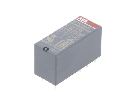 Przekaźnik elektromagnetyczny, DPDT, Napięcie Cewki: 24VDC, 8A, CR-P, PCB 1SVR405606R1000