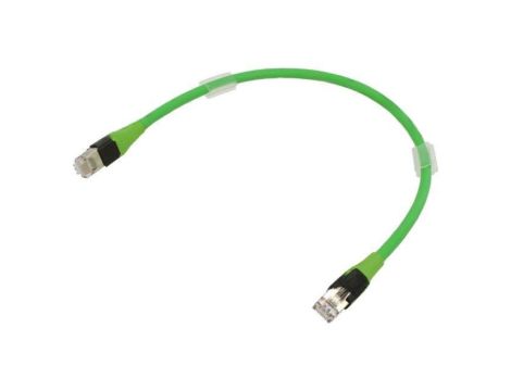 Patch cord Kat: 6a RJ45 wtyk z obu stron linka Cu 0,6m 7000-74712-4780060