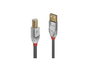 Kabel USB 2.0 typu A na B o długości 7,5 m, Cromo Line