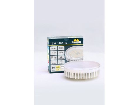 Źródło światła Fumagalli LED CCT GX53 10W 3000K/4000K/6500 mleczna 230V biały / tworzywo sztuczne