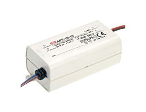 Zasilacz impulsowy, LED, 13W, 2,6A, 5VDC, 90...264VAC APV-16-5