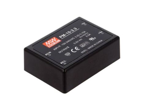 Zasilacz impulsowy, modułowy, 8,25W, 85...264VAC, 120...370VDC PM-10-3.3