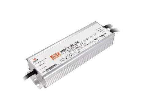 Zasilacz impulsowy, LED, 151W, 4,2A, 36VDC, 90...305VAC HLG-150H-36B