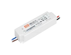 Zasilacz impulsowy, LED, 20W, 1,33A, 15VDC, 90...264VAC LPV-20-15