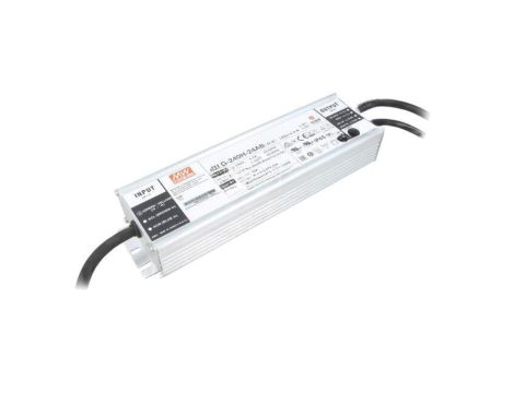 Zasilacz impulsowy, LED, 240W, 5...10A, 24VDC, 90...305VAC HLG-240H-24AB