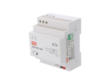 Zasilacz KNX / EIB, na szynę DIN, 38,4W, 1,28A, 30VDC KNX-40E-1280