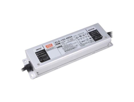 Zasilacz impulsowy, LED, 150W, 3,13A, 48VDC, 100...305VAC ELG-150-48DA