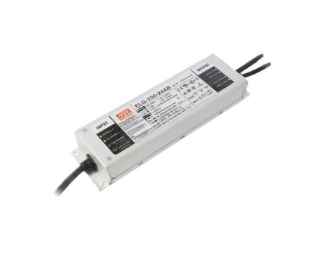 Zasilacz impulsowy, LED, 201,6W, 4,2...8,4A, 24VDC, 100...305VAC ELG-200-24AB