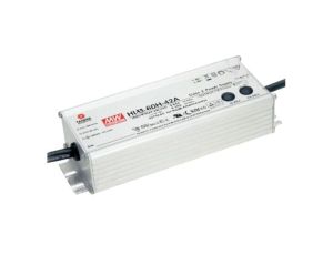 Zasilacz impulsowy, LED, 60W, 1,5...2,5A, 24VDC, 90...305VAC HLG-60H-24A