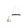 Lampa wisząca LED, 70W, 4900lm, 3CCT, IP20, czarna, z pilotem, ściemnialna, REGINA HOROZ