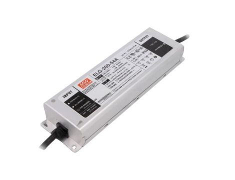 Zasilacz impulsowy, LED, 200W, 1,86...3,72A, 54VDC, 100...305VAC ELG-200-54A