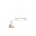 Lampa wisząca LED, 70W, 4900lm, 3CCT, IP20, biała, z pilotem, ściemnialna, REGINA HOROZ