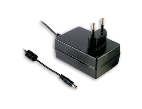 Zasilacz impulsowy, sieciowy, wtykowy, 36W, 3A, 12VDC GSM36E12-P1J