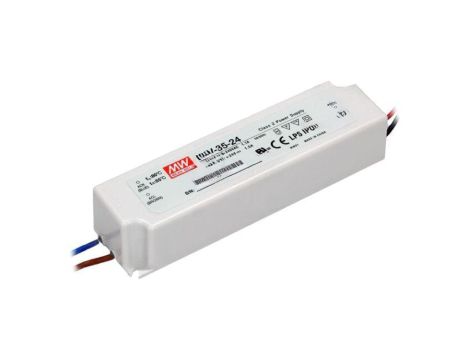 Zasilacz impulsowy, LED, 36W, 1,5A, 24VDC, 90...264VAC LPV-35-24
