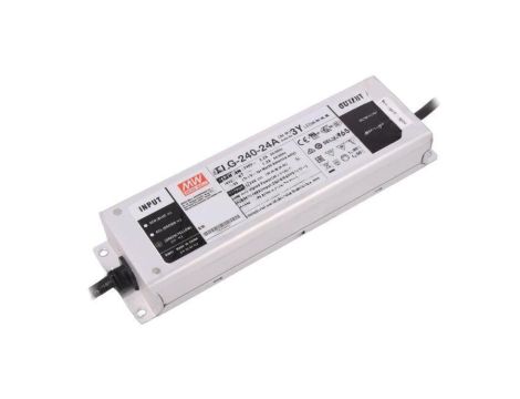 Zasilacz impulsowy, LED, 240W, 5...10A, 24VDC, 100...305VAC ELG-240-24A-3Y