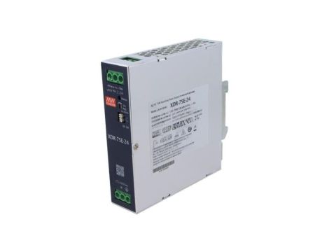 Zasilacz impulsowy, na szynę DIN, 75W, 0...3,2A, 24VDC, 85...264VAC XDR-75E-24