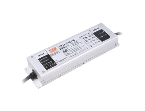 Zasilacz impulsowy, LED, 240W, 5A, 48VDC, 100...305VAC ELG-240-48