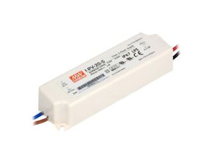 Zasilacz impulsowy, LED, 15W, 3A, 5VDC, 90...264VAC LPV-20-5