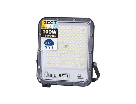 Naświetlacz LED 100W 3CCT 13000lm IP65 145-265V PALLAS HOROZ