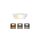 Oprawa podtynkowa downlight LED, 12W, 1050lm, IP20, CCT, kwadratowa, biała, ALEXIS-SQ HOROZ