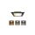 Oprawa podtynkowa downlight LED, 12W, 1050lm, IP20, CCT, kwadratowa, czarna, ALEXIS-SQ HOROZ