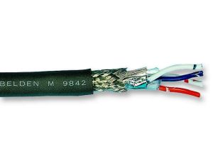 Kabel do magistral szeregowych RS485 2x2x24AWG linka PVC szary BL-9842.0030 /30m/