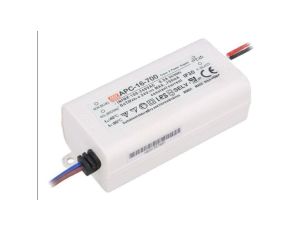 Zasilacz impulsowy, LED, 16,8W, 0,7A, 90...264VAC, 9...24VDC APC-16-700