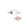 Oprawa podtynkowa downlight LED, 24W, 1920lm, IP20, 3CCT, okrągła, biała, PAULA HOROZ