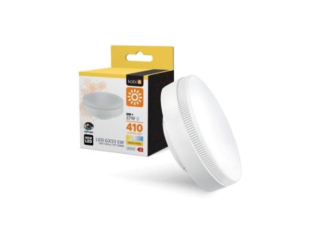 Żarówka LED GX53 5W 410lm 3000K Kobi