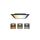 Oprawa podtynkowa downlight LED, 24W, 2270lm, IP20, CCT, kwadratowa, czarna, ALEXIS-SQ HOROZ