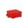 Puszka instalacyjna natynkowa typu NS6 85x85x40mm czerwona IP54 FastboxiHook SIMET