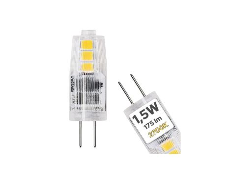 Żarówka LED G4 1,5W, 175lm, 2700K, 12V DC, MULTI HOROZ
