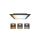 Oprawa podtynkowa downlight LED, 30W, 3000lm, IP20, CCT, kwadratowa, czarna, ALEXIS-SQ HOROZ