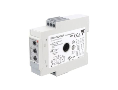 Przekaźnik nadzorczy prądu, prąd AC, 24240VAC, 24VDC, DIB, SPDT DIB01CM24100A