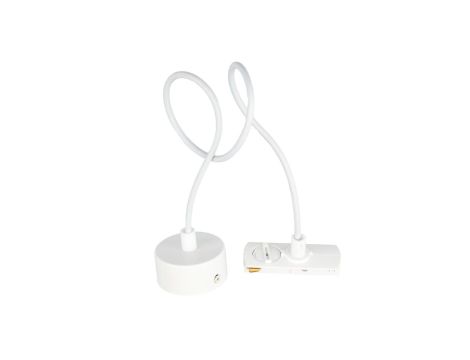 Adapter Zasilający do Szynoprzewodów LUMILED Baza Montażowa 1F Biała 3 Lata Gwarancji