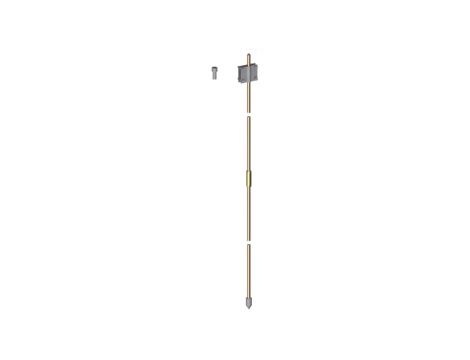Uziom kompletny 5/8cala 3m 3x1m miedziowany 14143004