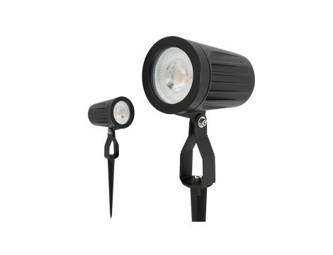Reflektor ogrodowy wbijany GU10 , IP65, czarny, aluminium, OPTIC-G HOROZ