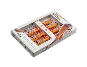Zestaw wkrętaków 1000V VDE 6 sztuk + próbnik napięcia - image 2