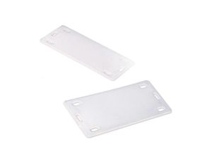 Tabliczka Opisowa do kabli przewodów w instalacjach Biała 60x25mm 100 szt.