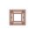 ICON Puszka natynkowa pojedyncza kwadratowa ICON łososiowy 62PUK-1