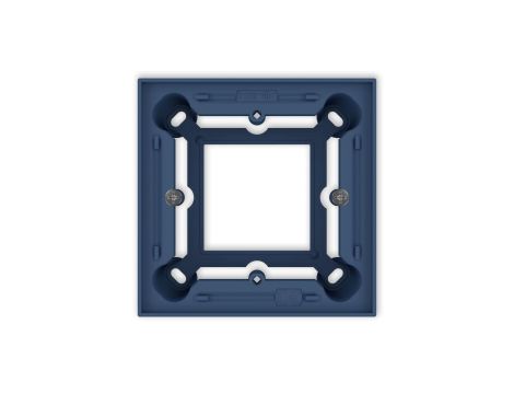 ICON Puszka natynkowa pojedyncza kwadratowa ICON navy blue 64PUK-1