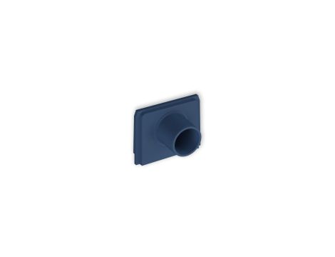Zaślepka z wypustem fi 18 mm do puszki natynkowej pojedynczej PUK-1 / PUZ-1 navy blue 64ZAPUKZ-2