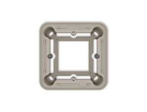 ICON / MINI Puszka natynkowa pojedyncza zaokrąglona ICON i MINI taupe 60PUZ-1