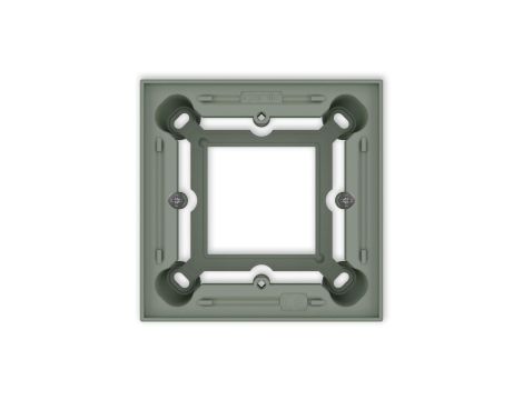 ICON Puszka natynkowa pojedyncza kwadratowa ICON szałwiowy 61PUK-1