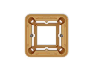 ICON / MINI Puszka natynkowa pojedyncza zaokrąglona ICON i MINI złoty 29PUZ-1