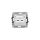 ICON Mechanizm ładowarki USB podwójnej 2xUSB C, 30W max. srebrny metalik 7ICUSB-9